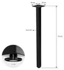 ML-Design 4er Set Tischbeine I-Design 72 cm Schwarz Produktbild-Vorschau 7