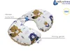 Coussin cervical bébé oreiller de voyage coton/Minky Boho Voir les images du produit 2