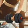 Zestaw hantli 2 w 1 HOMCOM 25 kg, regulowany zestaw hantli Podgląd zdjęcia produktu 2