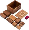 Červený kameň - logická hra a 3D drevené puzzle v drevenej Náhľad obrázku produktu 7