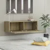 vidaXL TV skříňka Sonoma dub 100x30x30 cm odvozený výrobek Náhled obrázku produktu 3