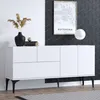 Skye Decor, Skrinka - Gloria (Biela + ?ierna) Náhľad obrázku produktu 2