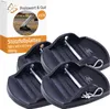 Wohnwagen Stützplatten 4er Set 180x140 mm Stützfuß Produktbild-Vorschau 1