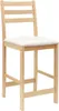 vidaXL: 2 sillas de comedor, madera de caucho maciza, color Vista previa de la imagen del producto 4