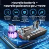 Extralink Batterie de remplacement 4000 mAh + filtre HEPA Voir les images du produit 6