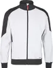 F. Engel Galaxy Sweatcardigan mit Kragen, Weiss/Anthrazit Produktbild-Vorschau 1