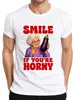 Tričko s potiskem "Smile If You're Horny Oma Aubergine" – Náhled obrázku produktu 1