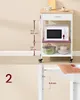 Kuchyňský vozík VASAGLE, servírovací vozík, kuchyňský Náhled obrázku produktu 4