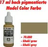 Vallejo 70.880, Grau, Khaki, Acrylfarbe, Flüssigkeit, 17 Produktbild-Vorschau 4