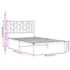 VidaXL 374432, Czarny, 105 cm, 2,07 m, 90 cm, 1000 x 2000 Podgląd zdjęcia produktu 13