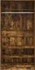 vidaXL Kleiderschrank Räuchereiche 100x50x200 cm Produktbild-Vorschau 4