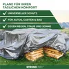 Plachta zeildoek, sterk, 5x5 meter, 100 g/m², afdekkleed, Productafbeelding-voorbeeld 6