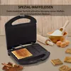 Zimtwaffeleisen | 8 Waffeln | Antihaft | Backampel | Produktbild-Vorschau 2
