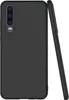 A black smartphone case is shown leaning against a black smartphone. Anteprima dell’immagine prodotto