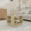 vidaXL Stolik kawowy dąb sonoma 55x55x43 cm materiał Podgląd zdjęcia produktu 10