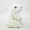 Hase sitzend weiß 18 cm Uni-Toys Kuscheltier Produktbild-Vorschau 2