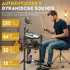 FCH E-Drum-Set，Komplettset, Kopfhörer Sticks Drumhocker Produktbild-Vorschau 6