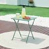 Klapptisch ‘Vegårshei’ Stahl 45 x 40 x 40 cm Grün Produktbild-Vorschau 1