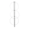 Relaxdays Rankhilfe 4er Set, Metall & Kunststoff, 60 cm Produktbild-Vorschau 6