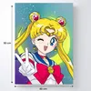Malen nach Zahlen mit einem Rahmen Sailor Moon 40x50 cm Produktbild-Vorschau 3