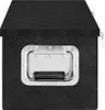 vidaXL Úložný box černý 70x31x27 cm Hliník Náhled obrázku produktu 4