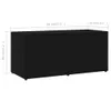TV-Schrank Schwarz 80x34x36 cm Holzwerkstoff Produktbild-Vorschau 10