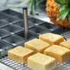 24 Cavité Rectangle Moules à Gâteau Ananas Avec Tamper, Voir les images du produit 4