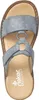 Rieker 60885-12 Pantolette da donna blau Anteprima dell’immagine prodotto 14