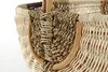 Kobolo Handle Basket Hanger Nákupní košík Tkaný ratanový Náhled obrázku produktu 5