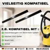 Staubsaugerrohr Nassauger 35mm 2x 50cm Rohr NW 35 passend Produktbild-Vorschau 3