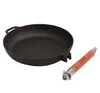 Gusseisenpfanne 26cm Gußeisenpfanne mit abnehmbarem Produktbild-Vorschau 4