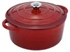 GRÄWE Gusseisentopf, emailliert, Ø 26 cm, Rot Produktbild-Vorschau 6