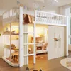 Hochbett Kinderbett mit Verdunkelungsvorhängen,individuell Produktbild-Vorschau 1