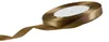 30m Satinband beidseitig, Breite 10mm, bronze Produktbild-Vorschau