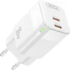 Ladegerät Datenkabel mit 2 USB-C Anschlüssen 35W Produktbild-Vorschau 1