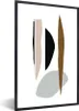 MuchoWow® Gerahmtes Poster Abstrakt - Pastell - Design Produktbild-Vorschau 1
