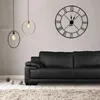 Nástěnné hodiny ITALY 80 cm černé Náhled obrázku produktu 11