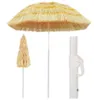 vidaXL Strandschirm Natur 180 cm Hawaii-Stil Produktbild-Vorschau 5