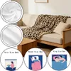 Leopardenmuster-Decke 150×100 cm – brauner 3D-Druck, Produktbild-Vorschau 4