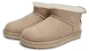 UGG Ultra Mini Bailey Bow botki buty damskie beżowe Podgląd zdjęcia produktu 2