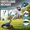 Akku Rasentrimmer 21V mit 2x 4.0Ah Akku & Ladegerät, Produktbild-Vorschau 4