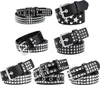 Punk Rock Nietengürtel Nietengürtel Ösenfadengürtel Produktbild-Vorschau 8