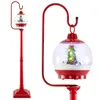 COSTWAY Luci di Natale 173cm lanterna di Natale rossa con Anteprima dell’immagine prodotto 1