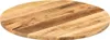 A round wooden table top made of planks. Podgląd zdjęcia produktu