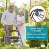 Déambulateur Pliable Freins à Main 4 roues Assise et Voir les images du produit 3