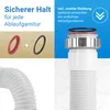 LOBENSWERK Siphon Küchenspüle mit hochwertiger Aluminium Produktbild-Vorschau 7