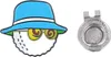Golf Ball Marker Hat Clips, Légers, Amovibles, Magnétiques, Voir les images du produit 1