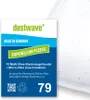 A label for vacuum cleaner bags with product information and branding. Produktbild-Vorschau