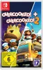 The image shows the game box for Overcooked! + Overcooked! 2 on Nintendo Switch. Produktbild-Vorschau
