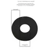 Diagram showing insulation thickness and outer diameter of a pipe. Produktbild-Vorschau